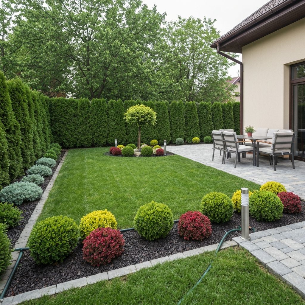 Grădină amenajată 2